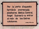 Guimer&agrave;, &Agrave;ngel - Miracle, Josep (id=9122)